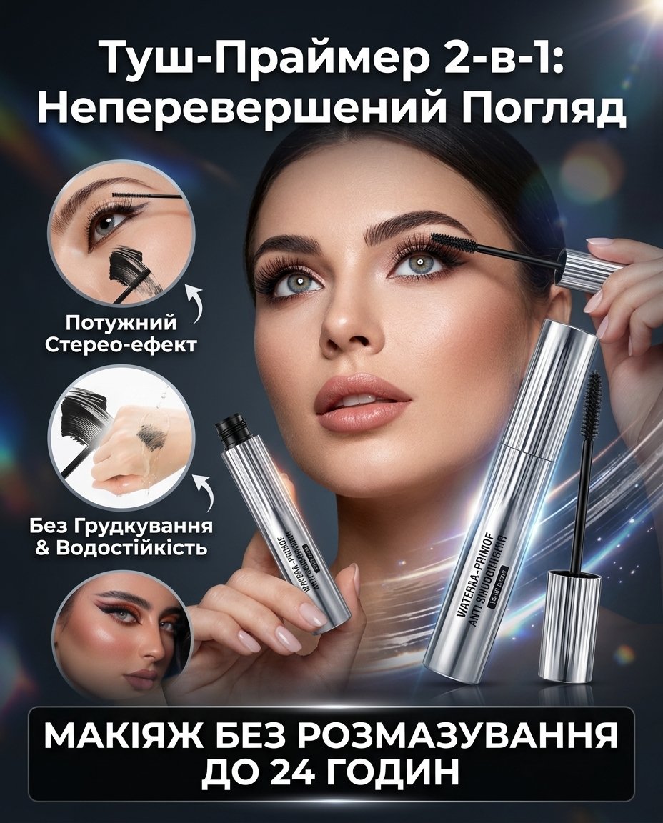 Туш-Праймер 2-в-1