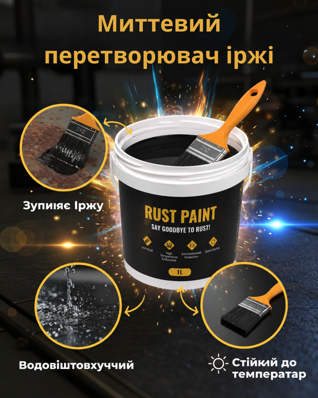 Миттєвий перетворювач іржі